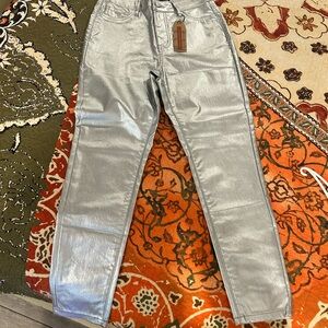 Silver Women Jeans